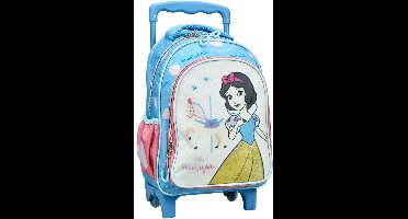 Disney Princess Snow White Trolley Rugzak - 30 cm - Schooltas met wielen - 1 stuk - Voor kinderen - Voor meisjes