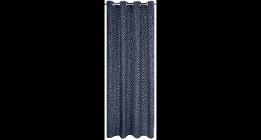 Pierre Cardin Inga - Velours Gordijn - 140x250 cm - Geometrisch Motief - Granat