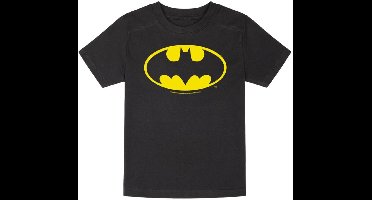 Batman Metal-Kids - Batman-Logo T-shirt - zwart - 152
