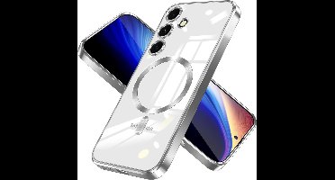 Hoesje Geschikt voor Samsung Galaxy A17 Hoesje Zliver - Geschikt voor MagSafeTelefoonhoesje - soft siliconen Backcover
