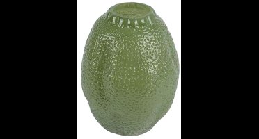 Decoris vaas glas deco 19x24cm groen