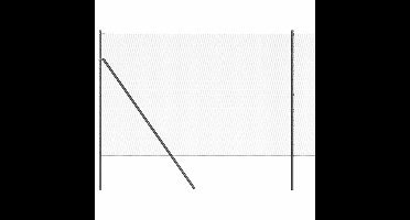 vidaXL - Hekpaal. - Grijs