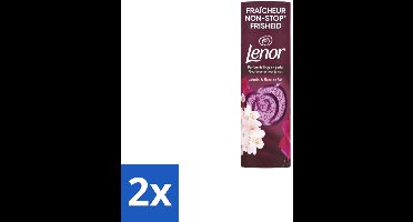 Lenor In-Wash Geurbooster Jasmijn & Rose de Mai 19 wasbeurten 235 gr - Voordeelverpakking - 2 stuks