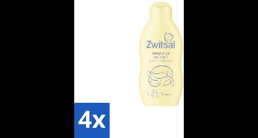 Zwitsal Zeepvrije Wasgel 200 ml - Voordeelverpakking - 4 stuks