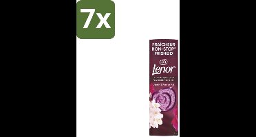 7 x Lenor In-Wash Geurbooster Jasmijn & Rose de Mai 19 wasbeurten 235 gr - Geurbooster - Wasgeur - Jasmijn - Rozen - Frisheid