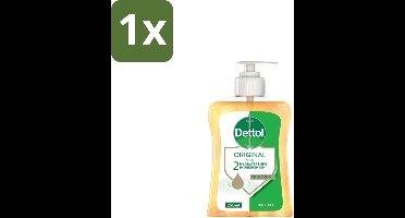 1 x Dettol Handzeep Original 250 ml - Handzeep - Hygiëne - Antibacterieel - Hydratatie - Huidverzorging
