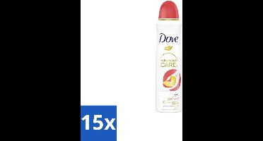 Dove Deodorant Spray Perzik 150 ml - Bulkverpakking - 15 stuks
