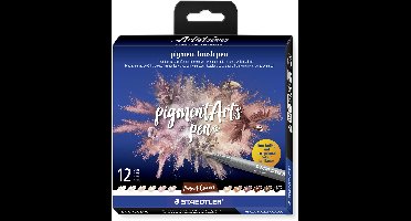 Staedtler Pigment Arts Pen Portrait Colours viltstift Meerkleurig 12 stuk(s)