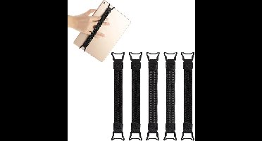 5x Universele Tablet Vingerhouder Handriem Lus voor 6 t/m 12.9 inch E-readers en Tablets