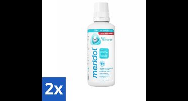 2 x Meridol Mondspoeling Tandvleesbescherming 400 ml - Mondspoeling - Tandvleesverzorging - Tandvleesproblemen - Mondhygiëne - Plaquebacteriën