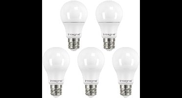 5 Pack - E27 Led Bol Lamp A60 - 4W - 470 LM - 2700K Warm Wit - Dimmable