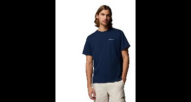 Columbia Csc™ Logo Back T-shirt Met Korte Mouwen Blauw M Man