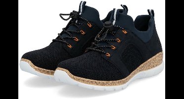 Rieker Dames Slipper, MemoSoft Comfort, N4290-14 Blue