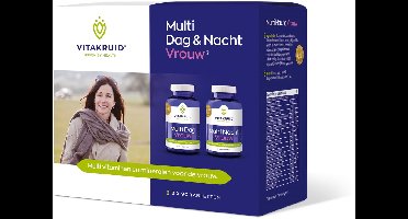 Vitakruid Multi Dag & Nacht Vrouw 180 tabletten