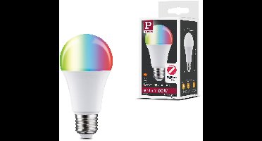 Standaard 230 V Smart Home Zigbee 3.0 LED-gloeilamp E27 806lm 9W RGBW+ dimbaar Mat