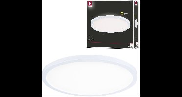 LED-paneel Atria Shine Backlight IP44 rond 293 mm 16W 1600lm 4000K Wit