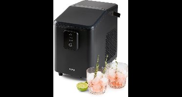 PRIMO PR409IB IJsblokjesmachine - IJsblokjesmaker met IJsschep - 0.8L - 12kg/24u - 9 min. - Mat zwart