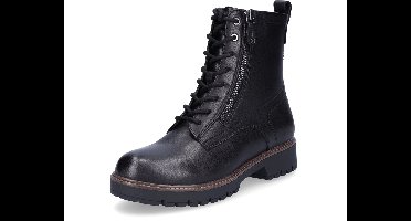 Tamaris leren dameslaarzen enkellaars zwart M2520743