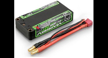 Absima LiPo accupack 7.6 V 4200 mAh Aantal cellen: 2 140 C Hardcase 5 mm, T-stekkers