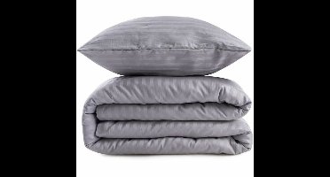 Dekbedovertrek set Grijs Bed van 200 3 Onderdelen