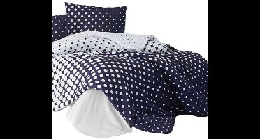 Dekbedovertrek set Blauw Bed van 200 3 Onderdelen