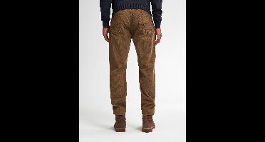 Petrol Industries - Heren Corduroy Jeans - Tapered Regular Fit - 100% katoen - 5-pocket - Subtiele wassing - Bruin - Maat W29L32