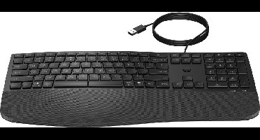 HP 485 CFT WD KBD toetsenbord Kantoor USB Zwart