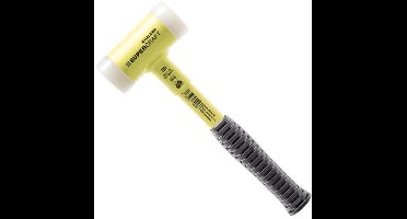 Halder Hamer SUPERCRAFT terugslagvrij, Fluorgeel, stalen steel - nylon, Ø 40