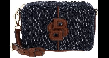 BOSS schoudertas Anett New Crossbody Denim Open Blue donkerblauw