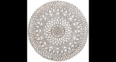 PTMD Wandpaneel Farris - 90x1x90 cm - MDF - Creme