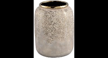 PTMD Astleigh Bloempot - 20 x 20 x 25 cm - Keramiek - Goud