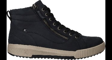 Rieker dames veterboot - Blauw - Maat 40