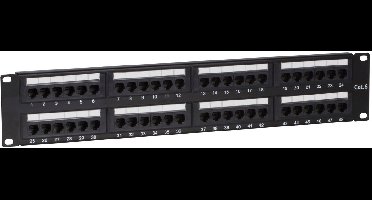 DSIT CAT6 UTP patchpaneel - 48 poorts