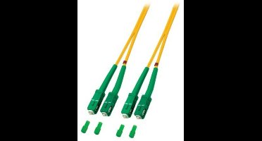 Danicom OS2 duplex glasvezel kabel SC/APC-SC/APC 3m
