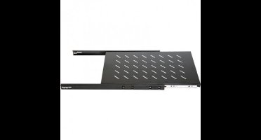 DSIT Uitschuifbaar legbord voor 1000mm diepe serverkasten - 1U - serverbehuizing - serverrack - ook geschikt voor flightcases