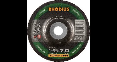 Rhodius 200393 RS66 Afbraamschijf Steen, Gegoten 25 stuk(s)