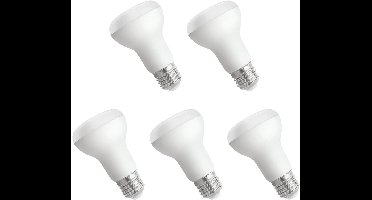 Spectrum LED Reflectorlamp E27 8W - 230V - 720 Lumen - 6000K Koud wit - Helder daglicht - Energiezuinig - 5 stuks