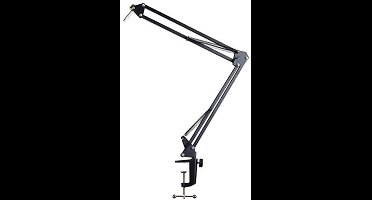 Verstelbare microfoonarm Zwart