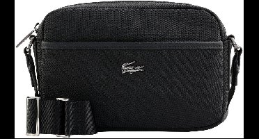 LACOSTE schoudertas Reporter Bag Noir zwart