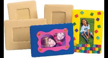 Fotolijstjes Blanco | Papier-mache | 17 x 12 cm | 12 stuks