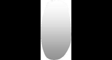 Elegante wandspiegel - Uniek design - 1 stuk - 80 x 72 cm - Aluminium