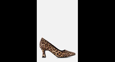 Marco Tozzi Leopard Pumps beige Textiel - Maat 36
