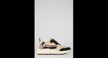 POSH by Poelman Sneakers beige Synthetisch - Maat 38