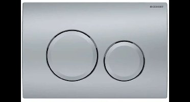 Geberit Delta20 - Bedieningsplaat, mat chroom 115.127.46.1