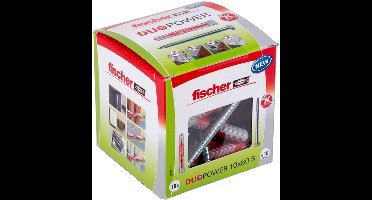 fischer DuoPower 10x80 met zeskantschroef