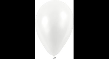 Creotime Ballonnen Voor Helium 10 Stuks Wit