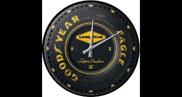 Wandklok Goodyear Tires Eagle Wiel
