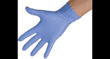 Kerbl Wegwerphandschoenen Nitrile Basic, maat L, ongepoederd, 100 st.