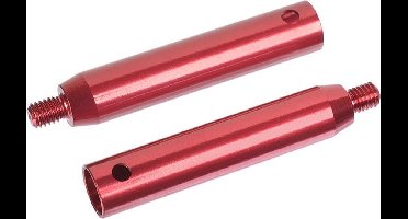 Team Corally - Alum. Side Linkage Damper Tube FSX-10 - 2 pcs