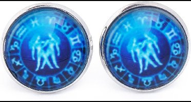 Manchetknopen - Sterrenbeeld Tweelingen